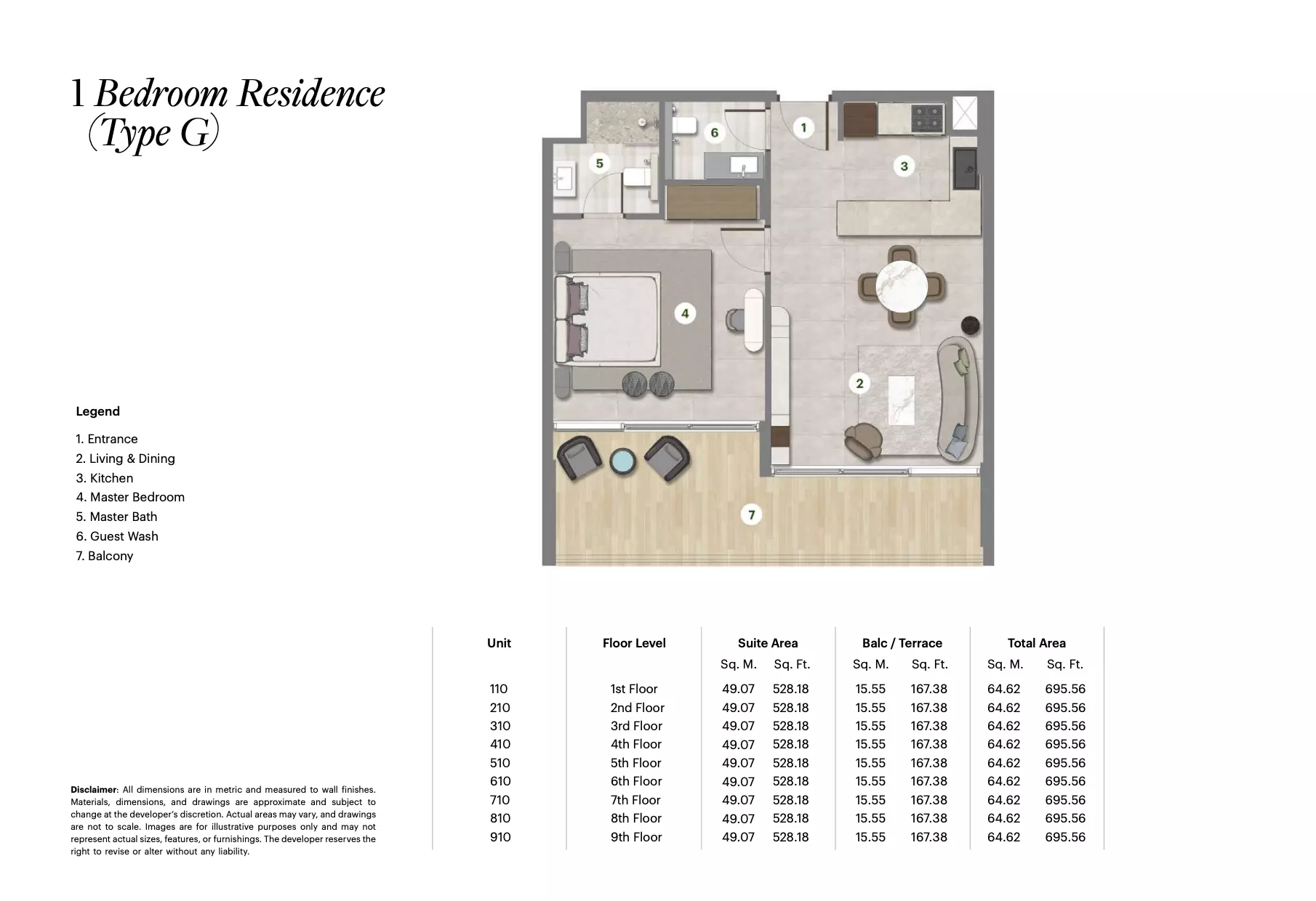 Unit floor plan image