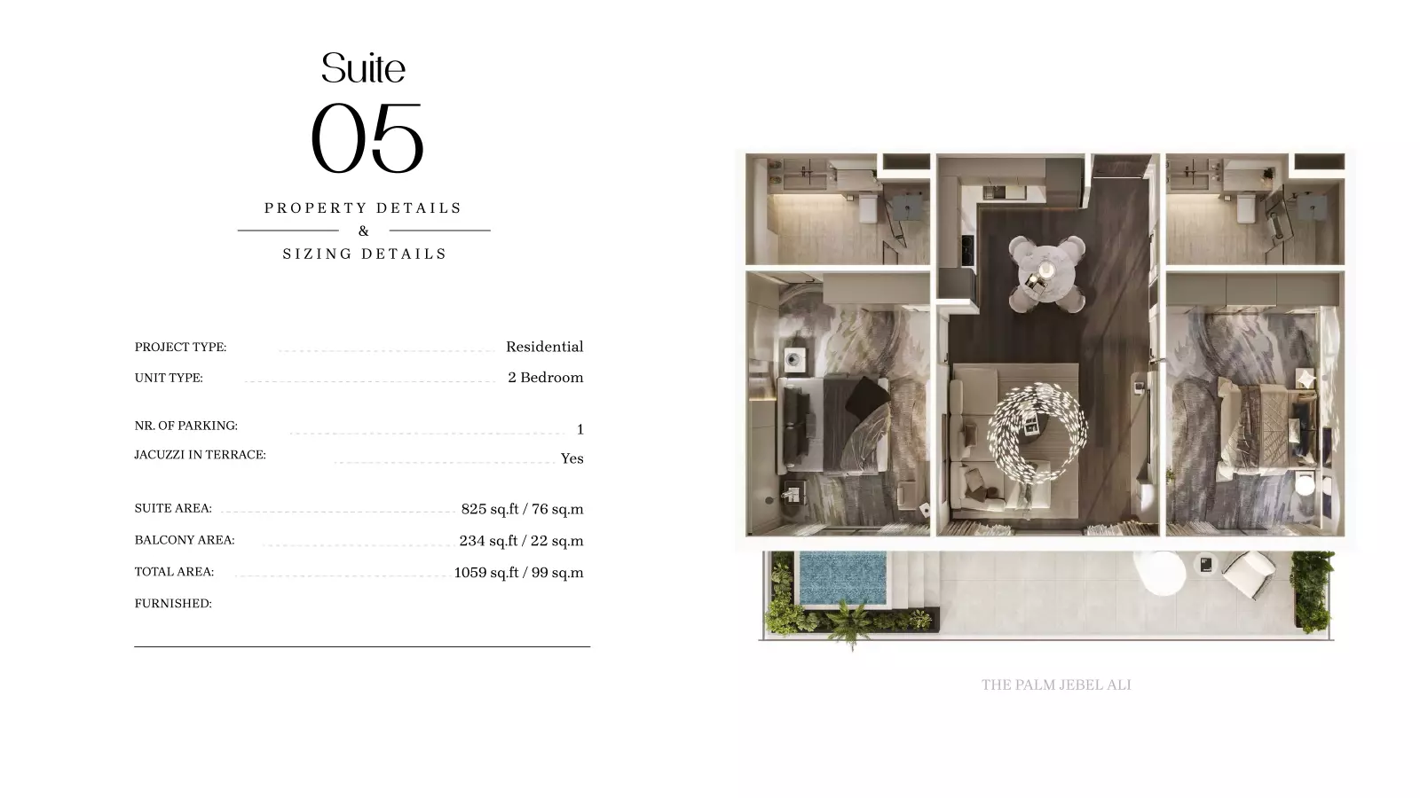 صورة مخطط ارضية الوحدة