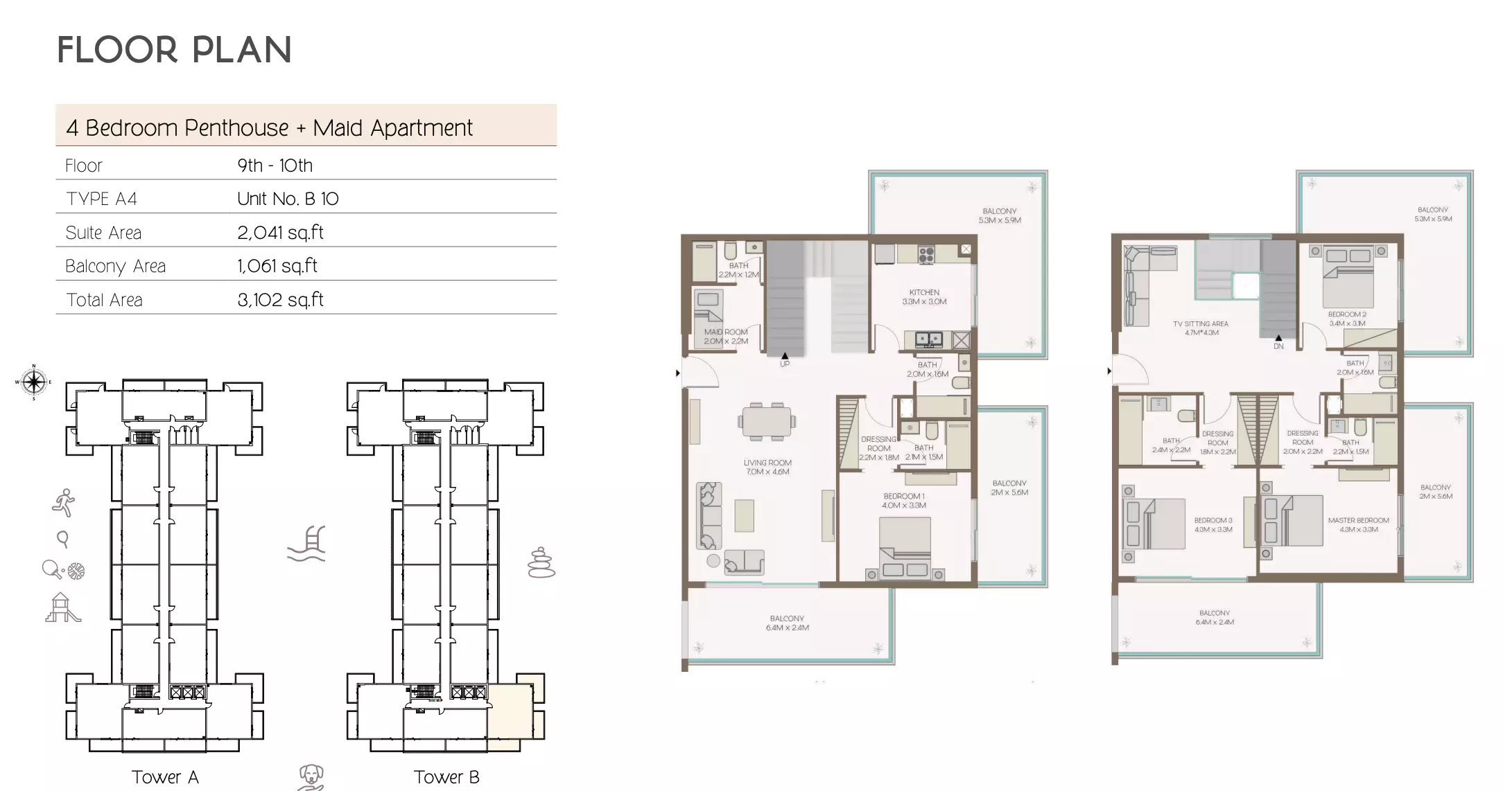Unit floor plan image
