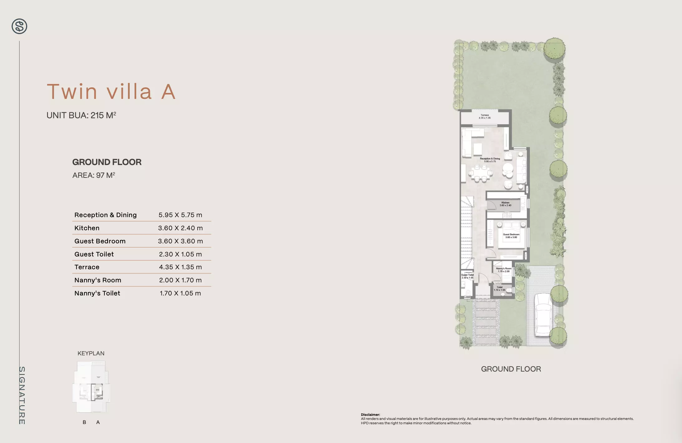 صورة مخطط ارضية الوحدة