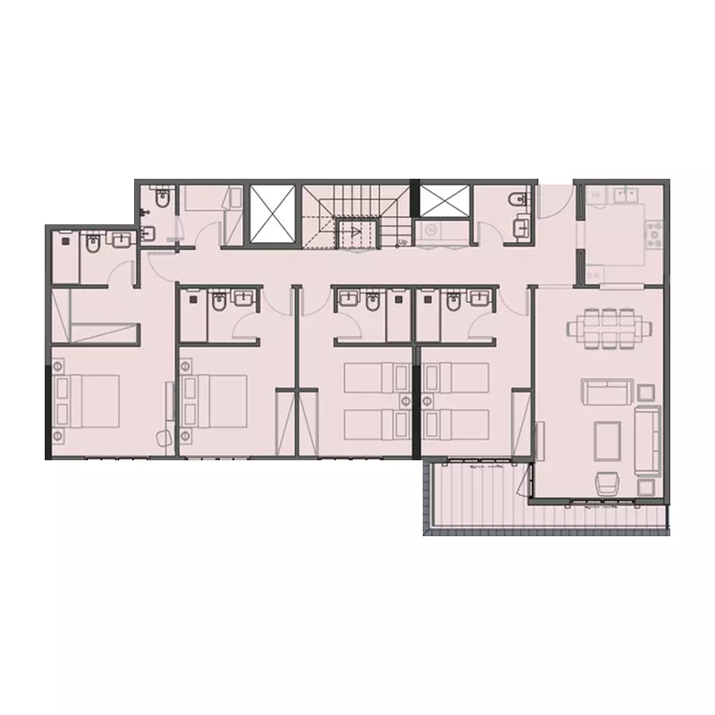 Unit floor plan image
