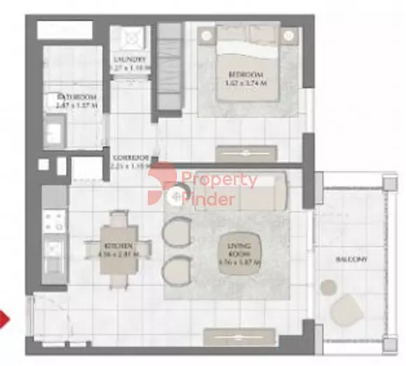 Creek Beach Surf Building 2, Level 8,9, 1 bed