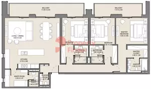 Jomana B4-Type B Level 2, 3 beds