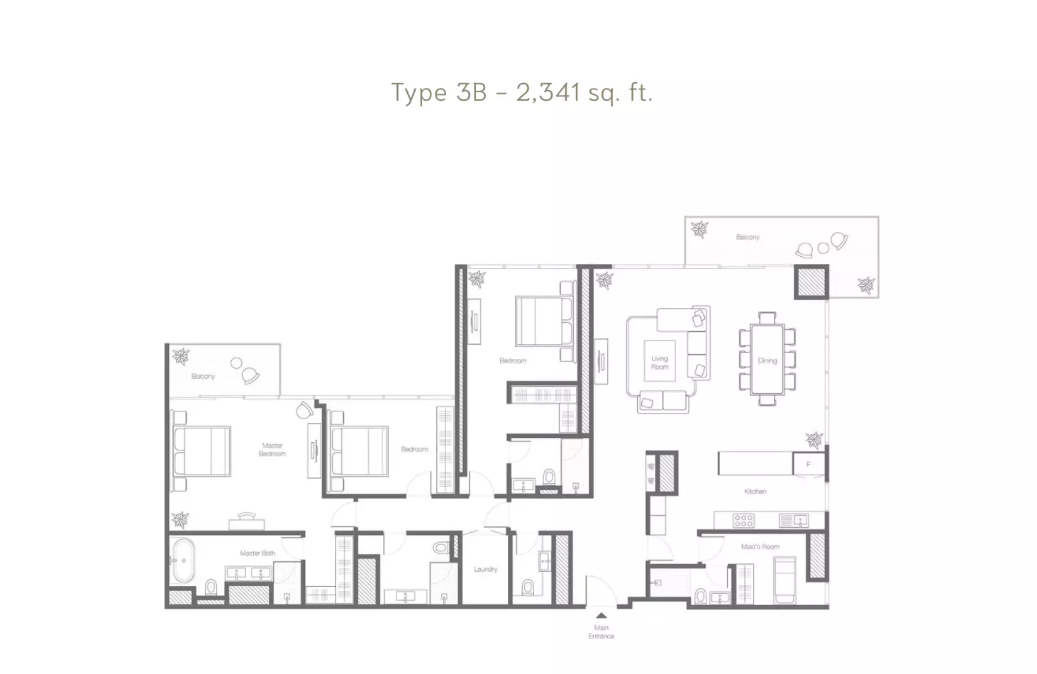 Unit floor plan image