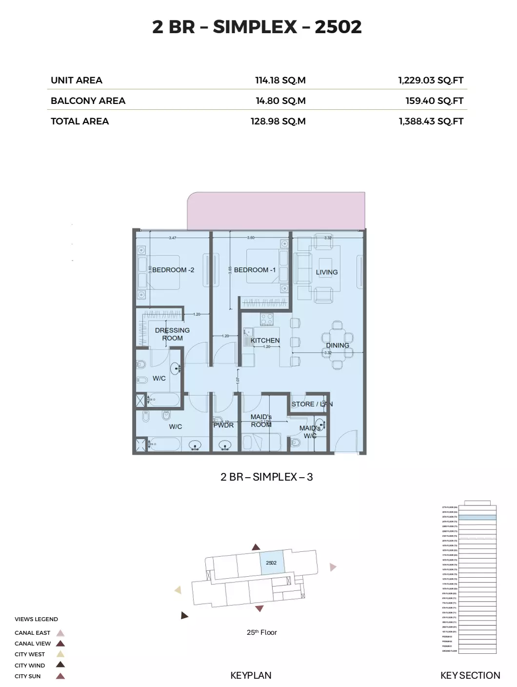 Unit floor plan image