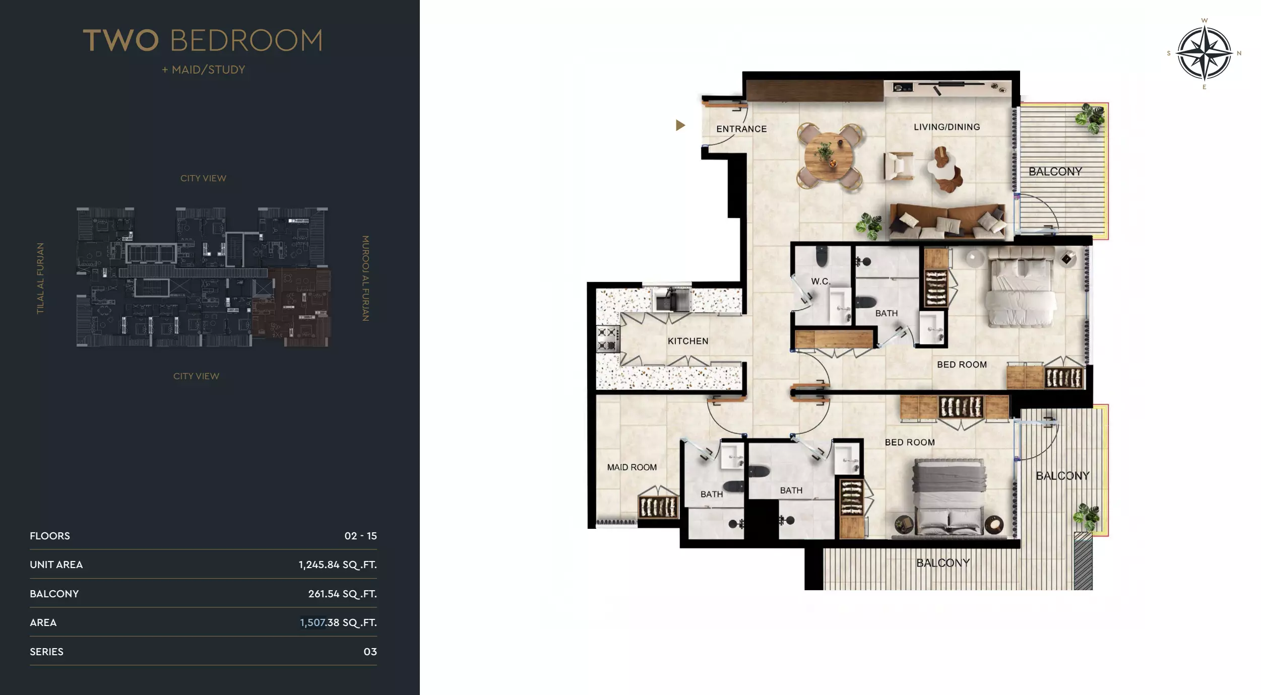 Unit floor plan image