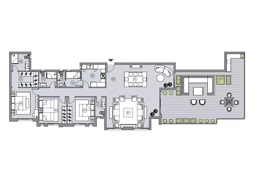 Unit floor plan image