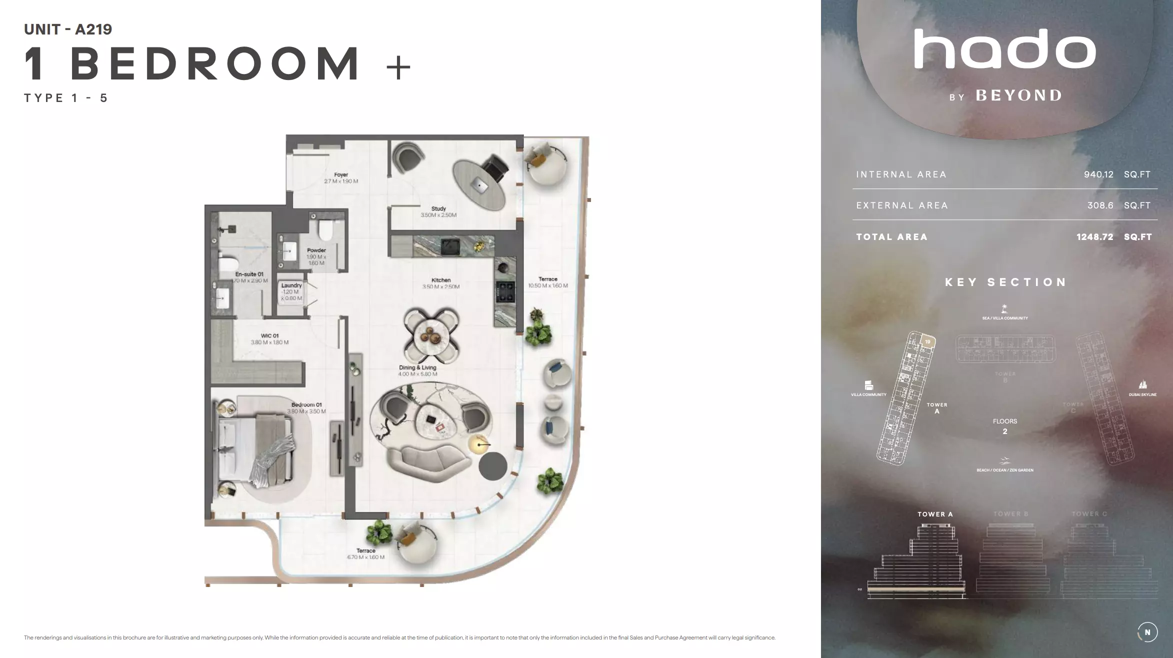 Unit floor plan image