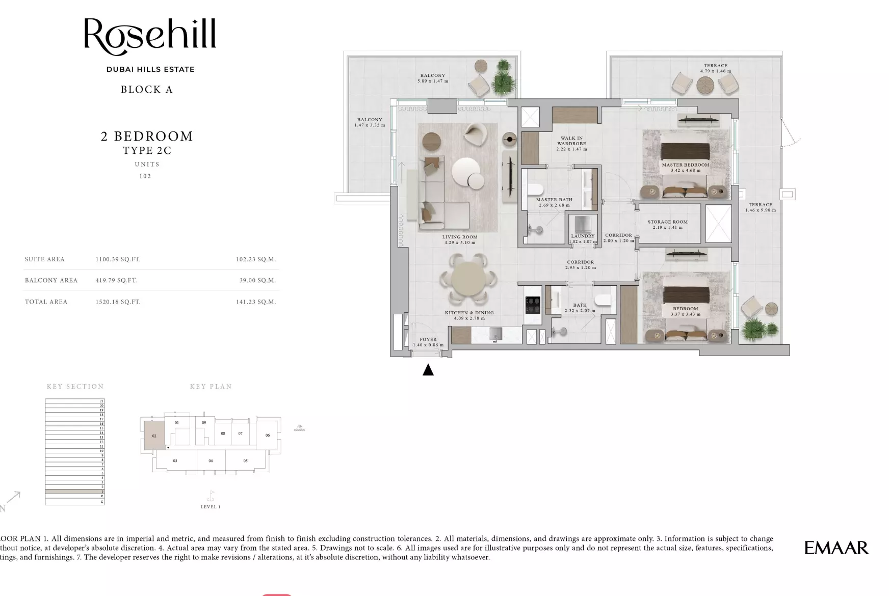 Unit floor plan image