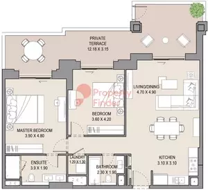 Asayel Type B Level G, 2 beds