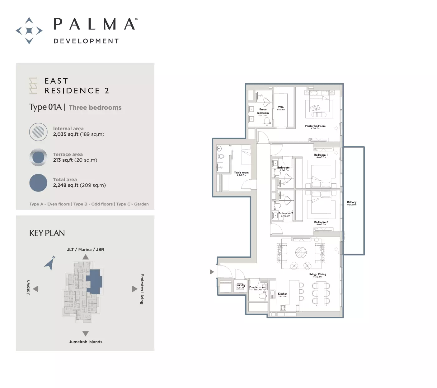 Unit floor plan image