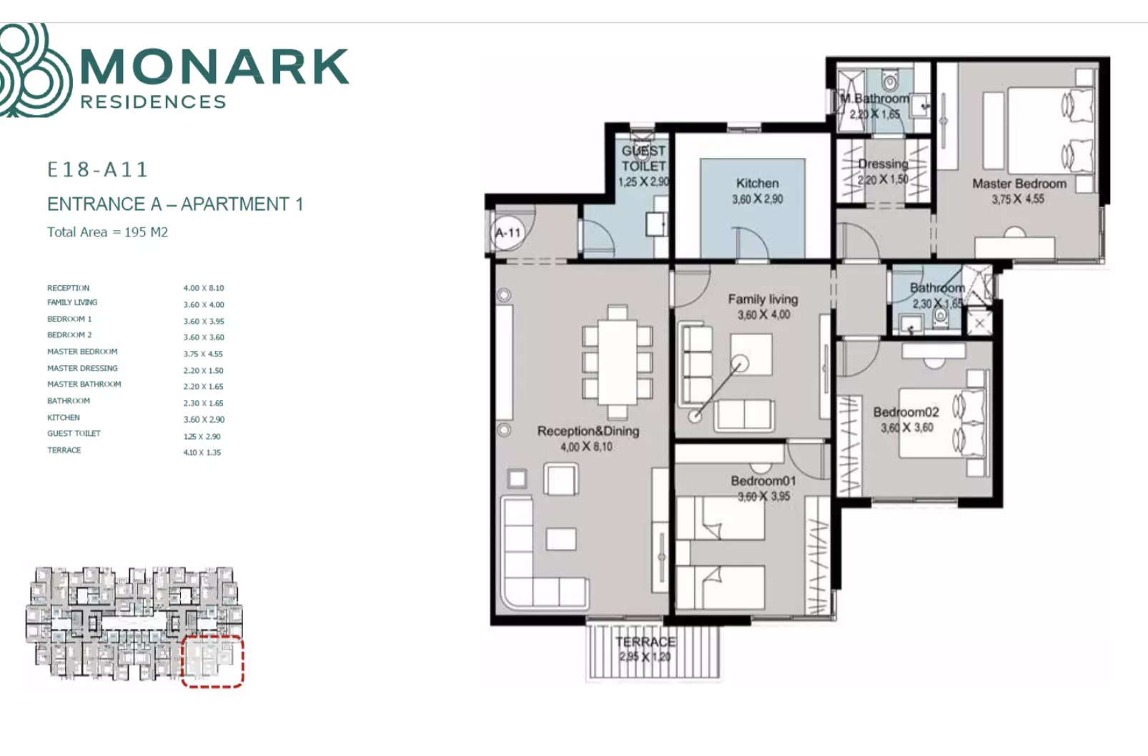 Unit floor plan image