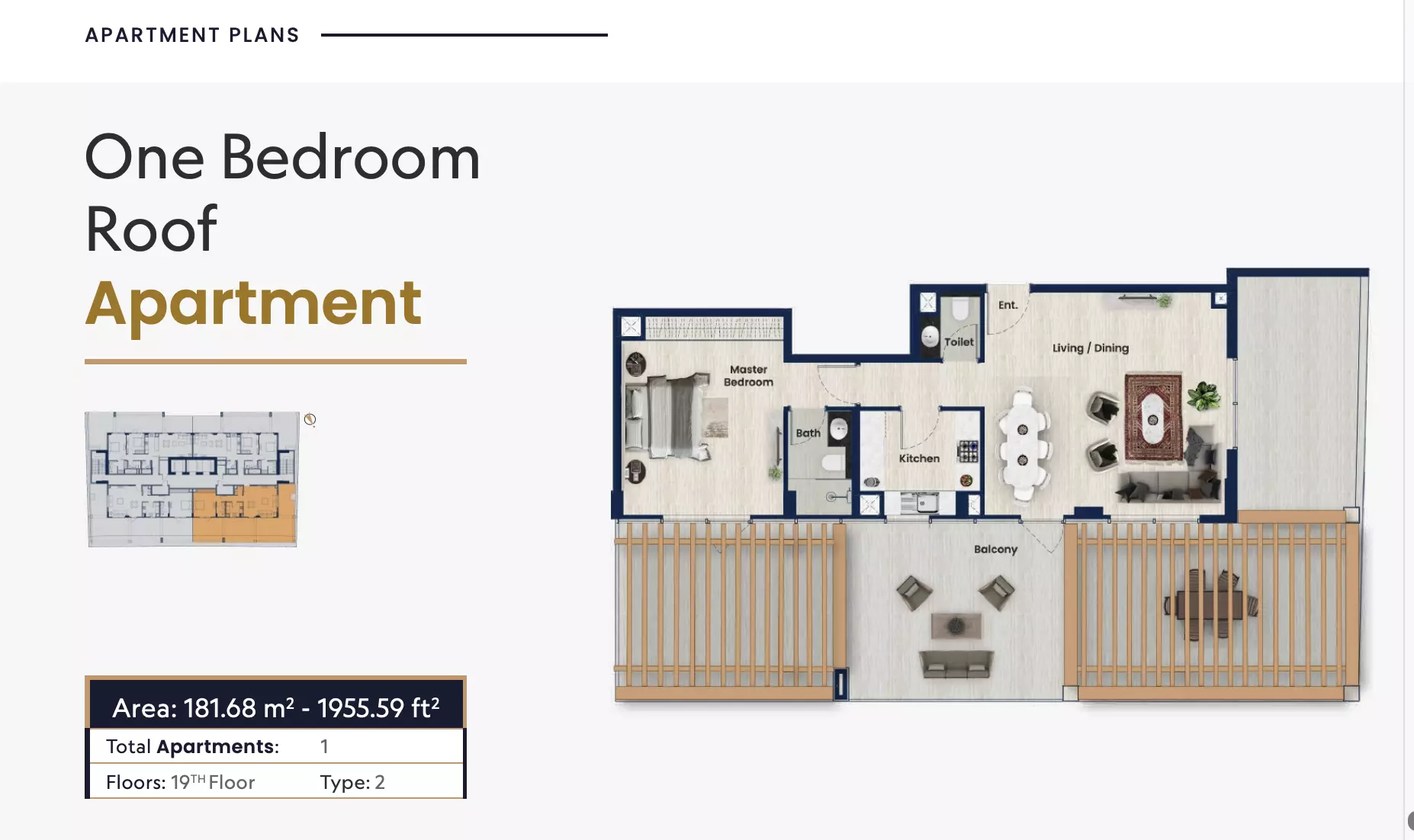 Unit floor plan image