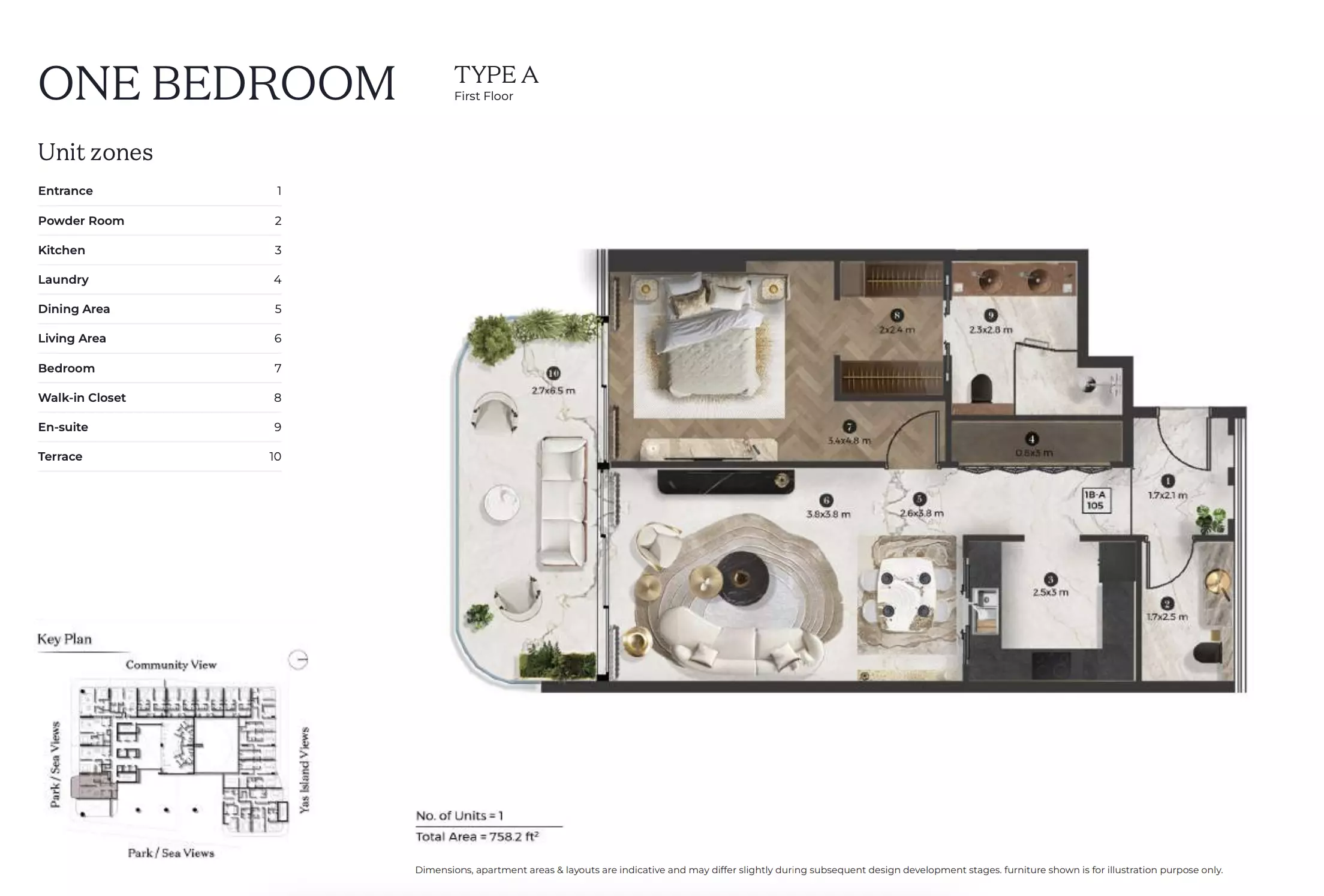Unit floor plan image