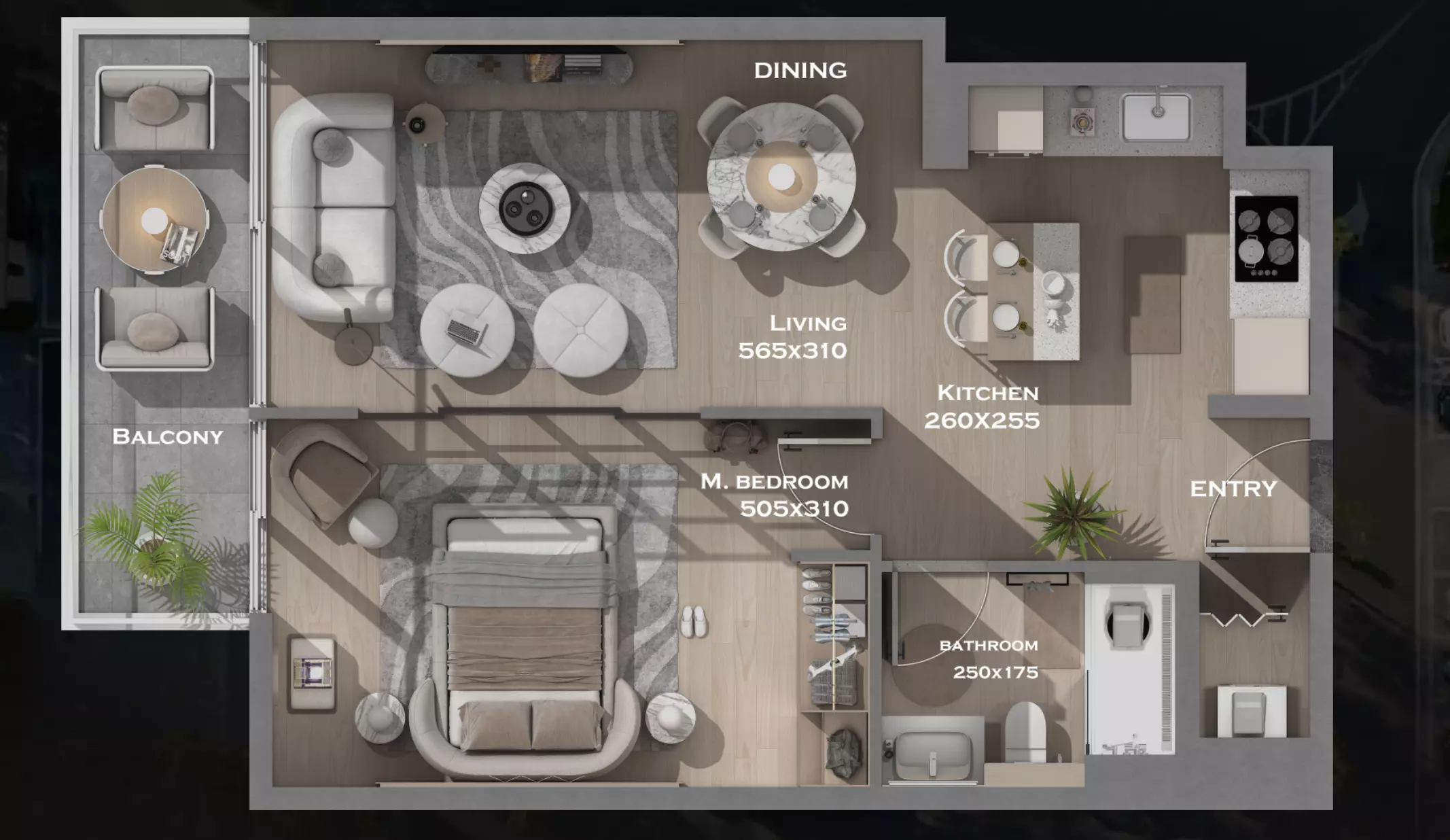 Unit floor plan image