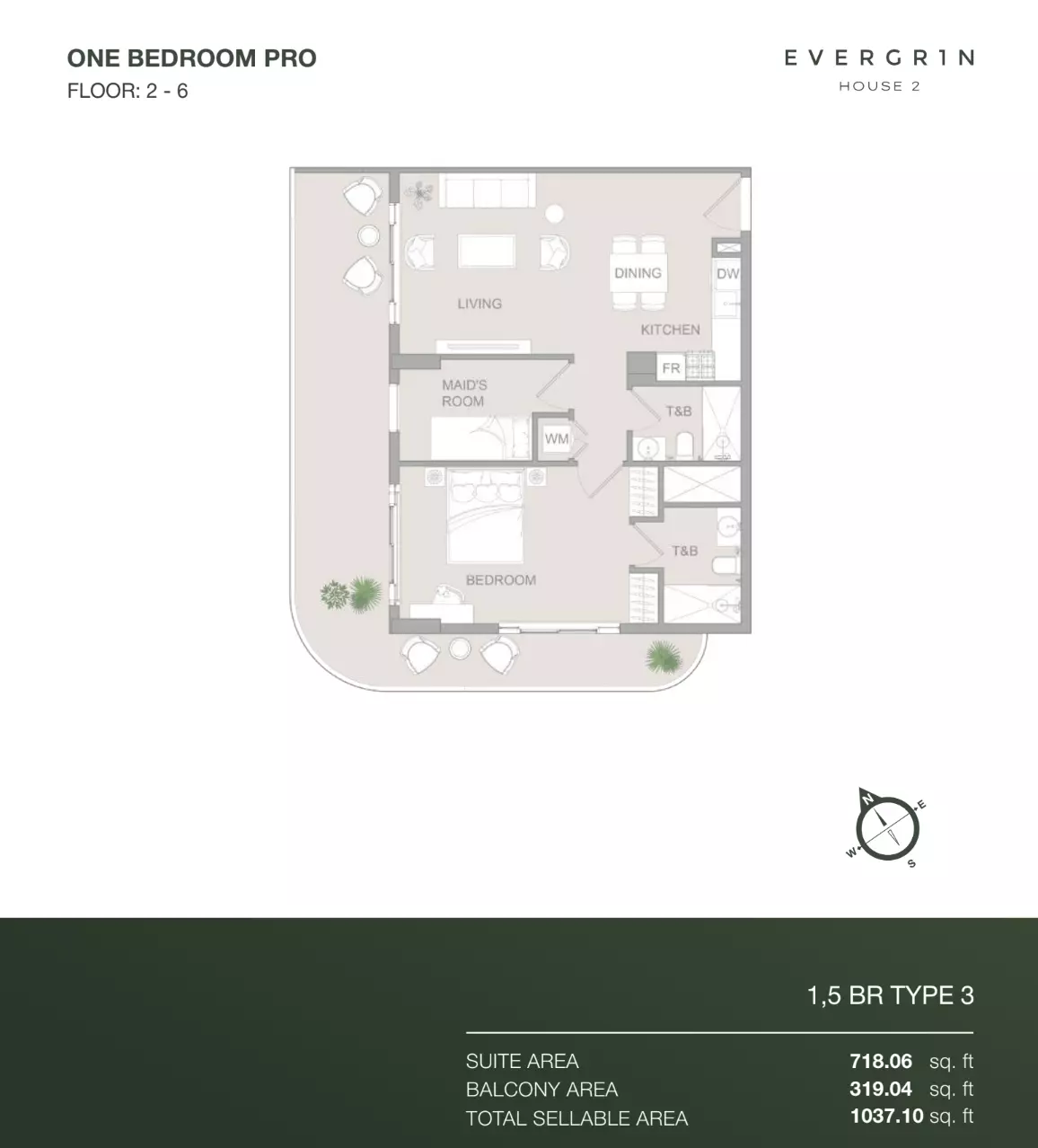 Unit floor plan image