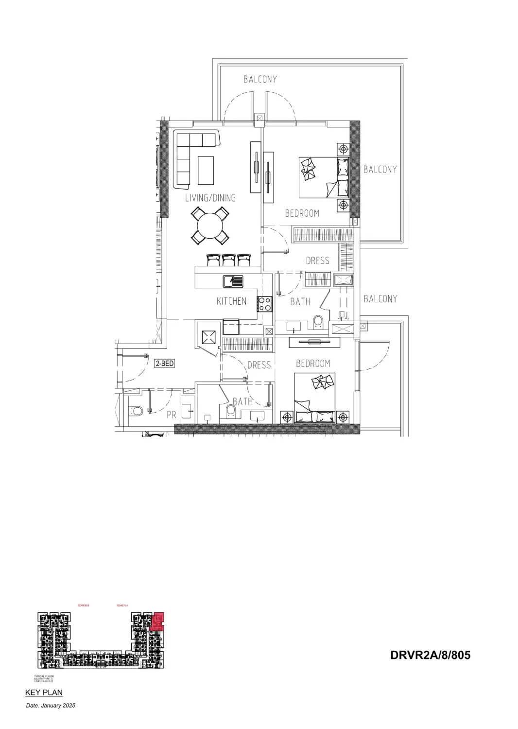 Unit floor plan image