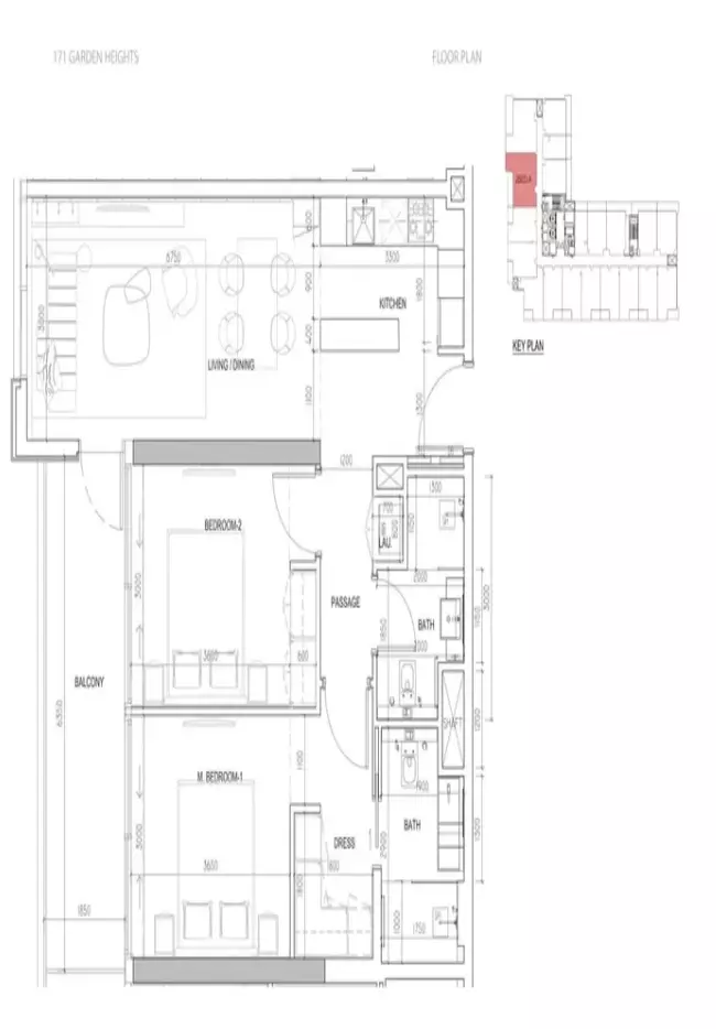 Unit floor plan image