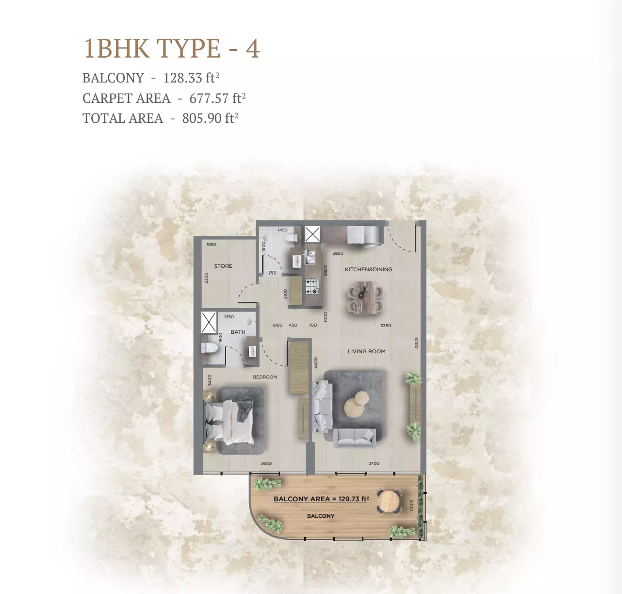 Unit floor plan image
