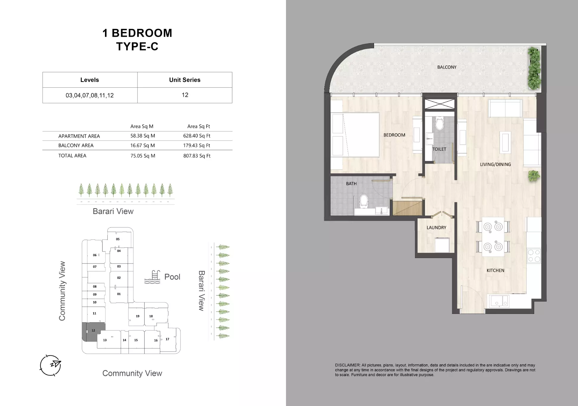 Unit floor plan image