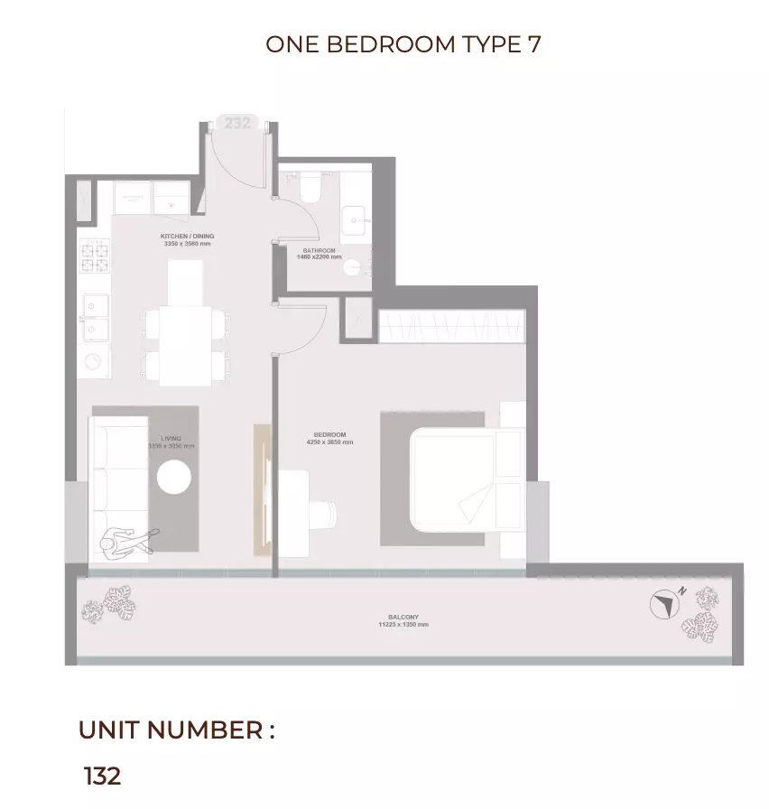Unit floor plan image