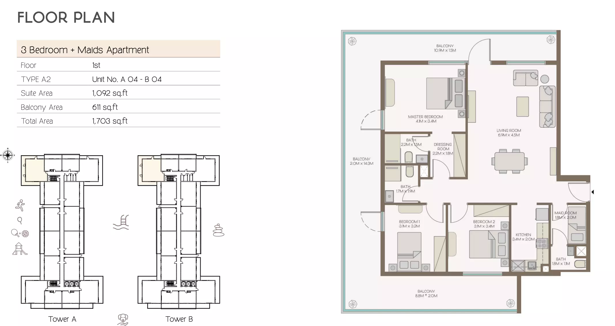 Unit floor plan image