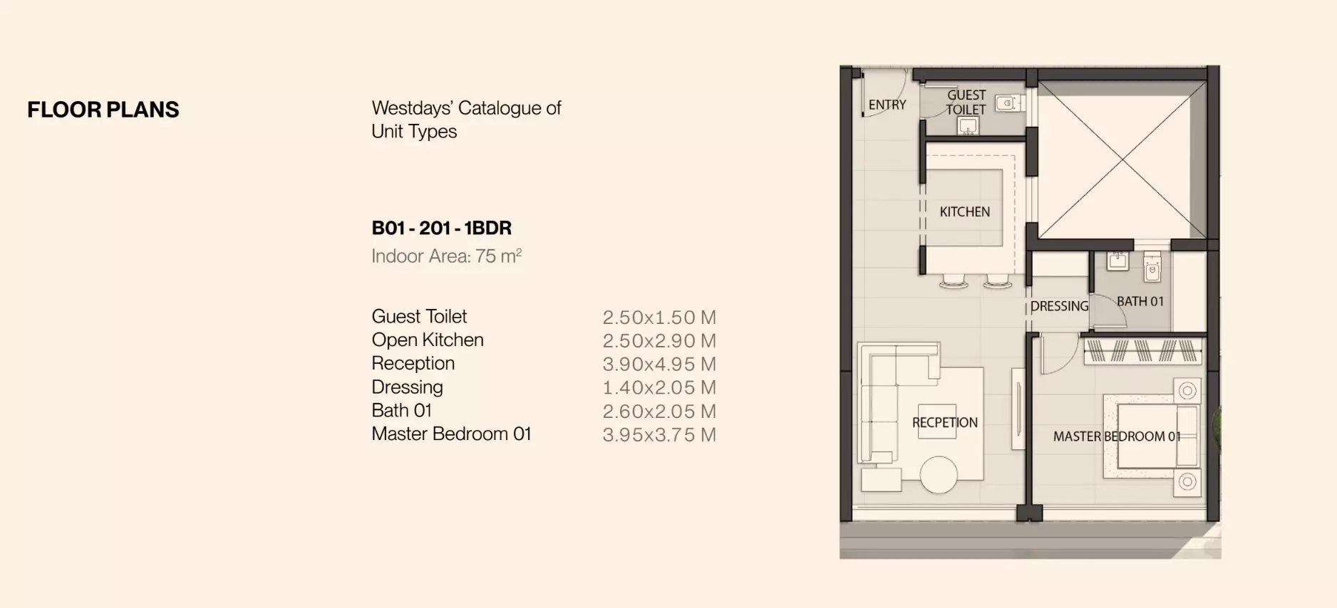 Unit floor plan image