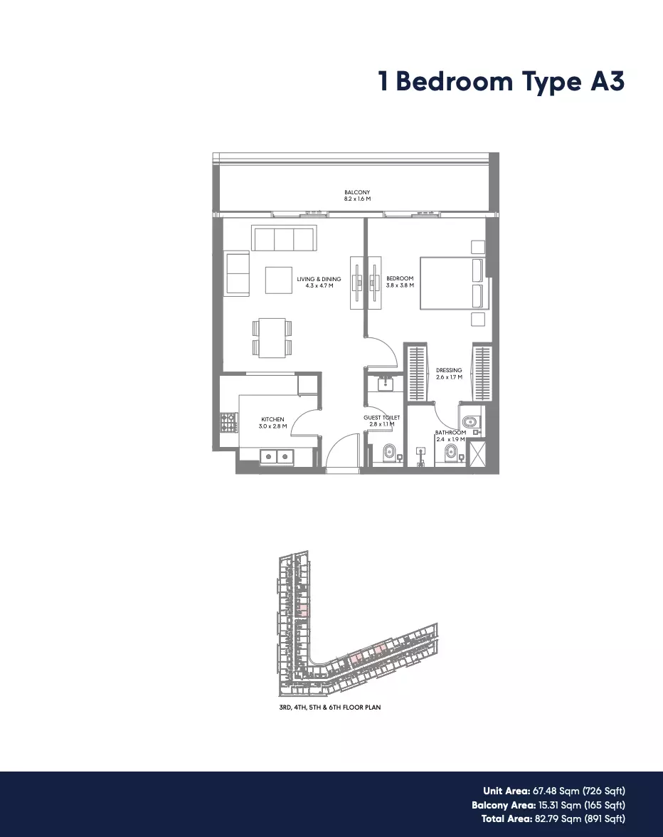 Unit floor plan image