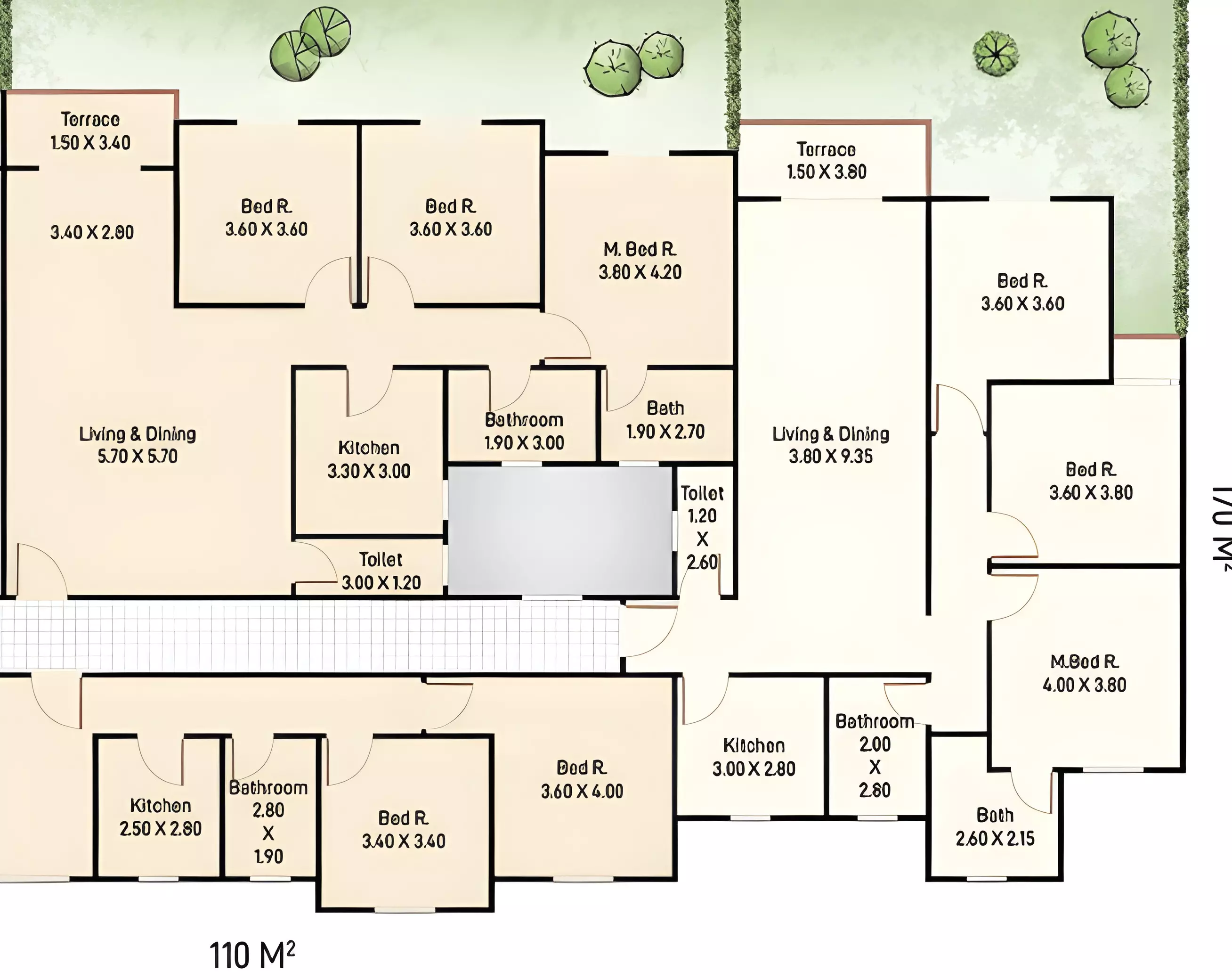 Unit floor plan image