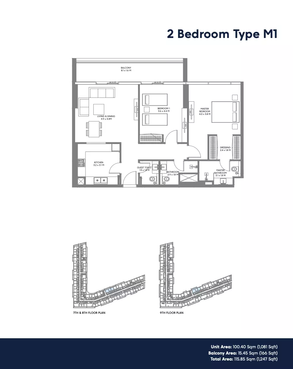 Unit floor plan image