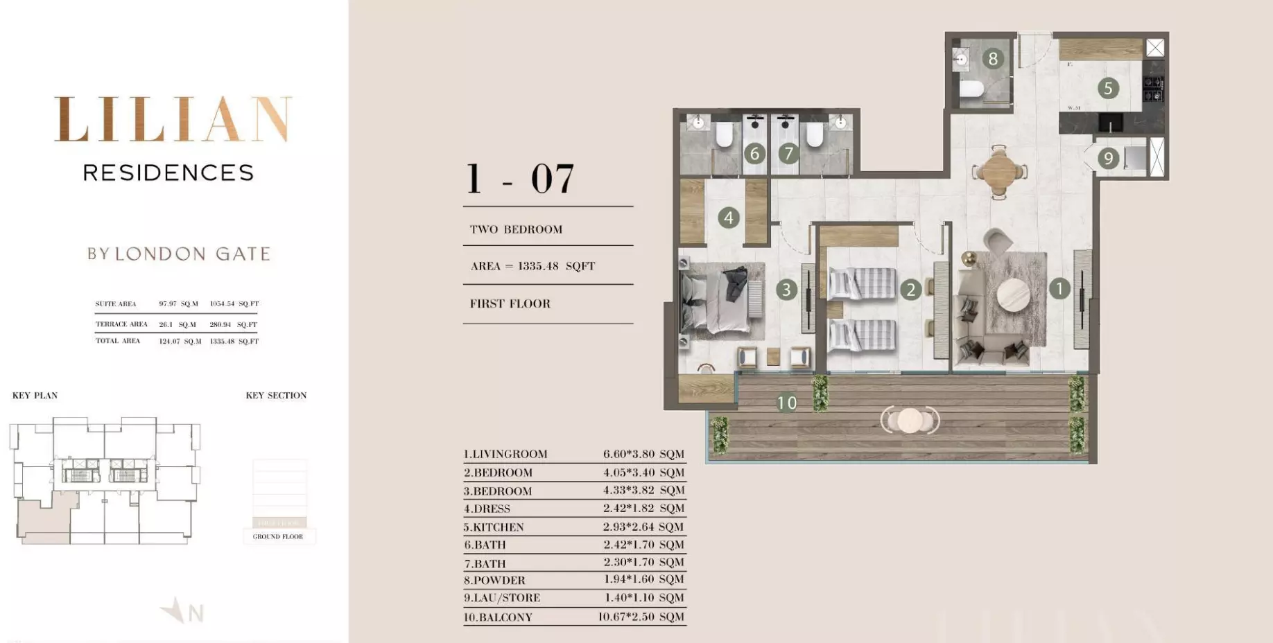 Unit floor plan image