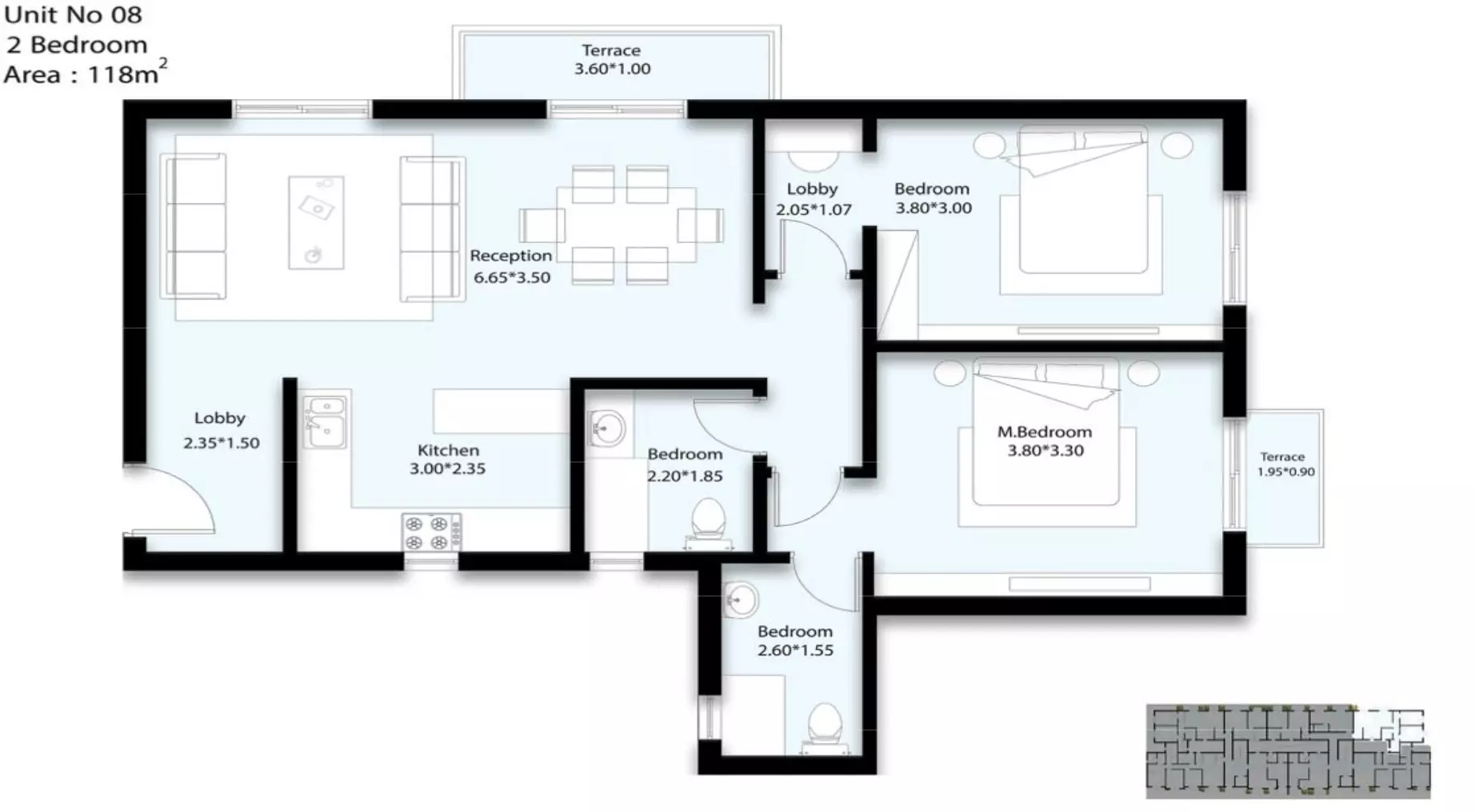 Unit floor plan image