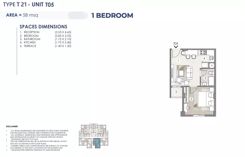 Unit floor plan image
