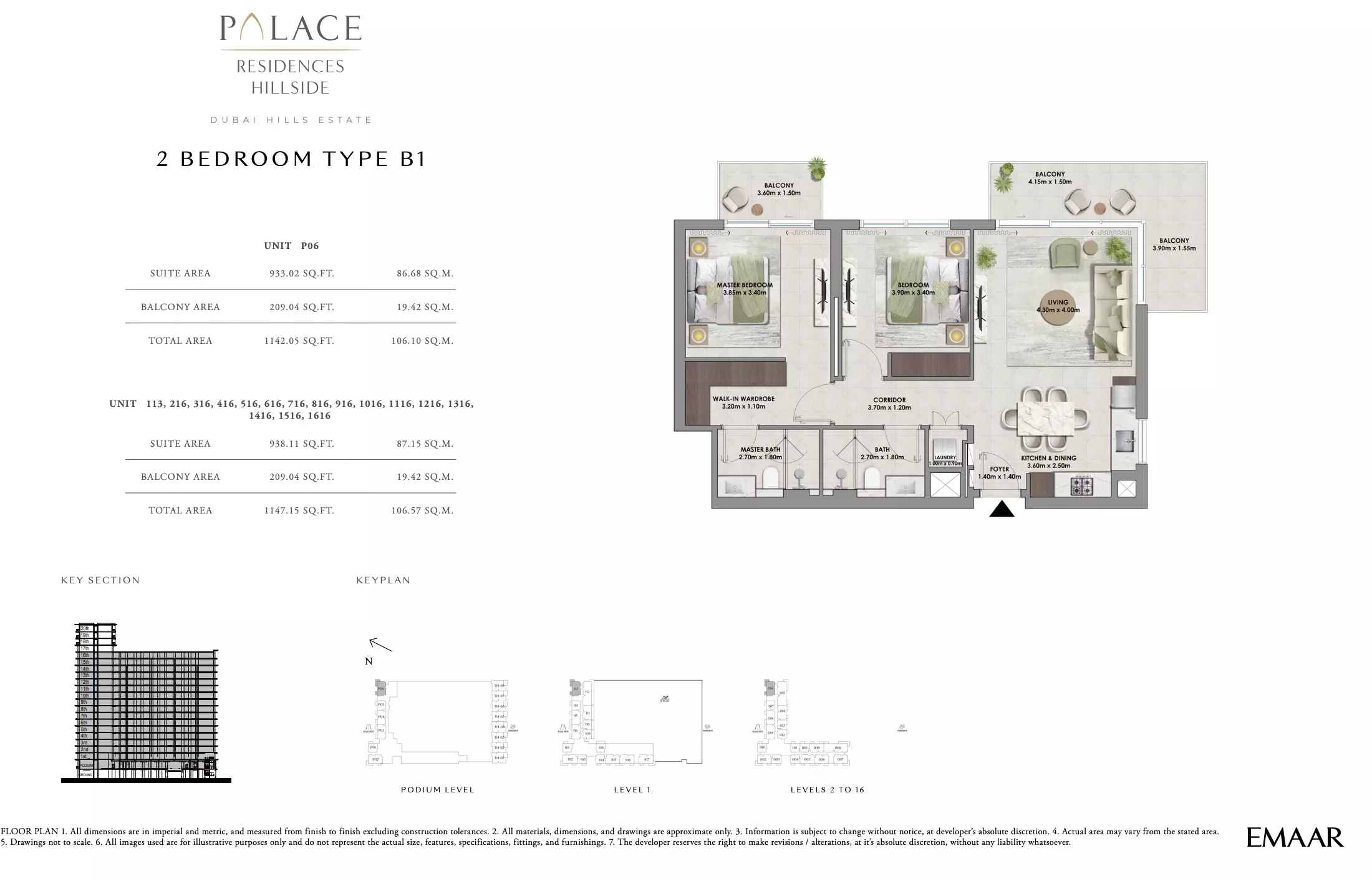 Unit floor plan image