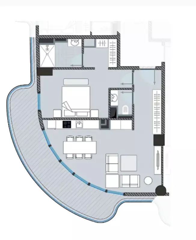 صورة مخطط ارضية الوحدة