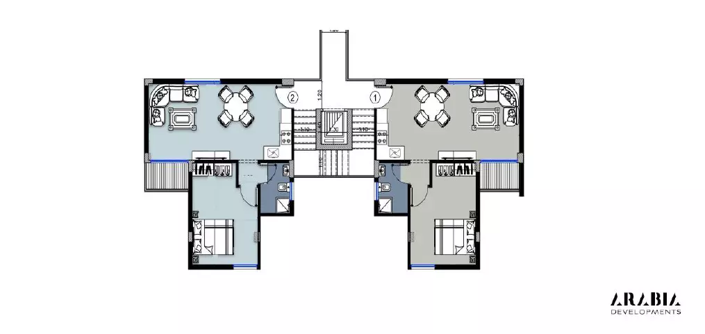 Unit floor plan image