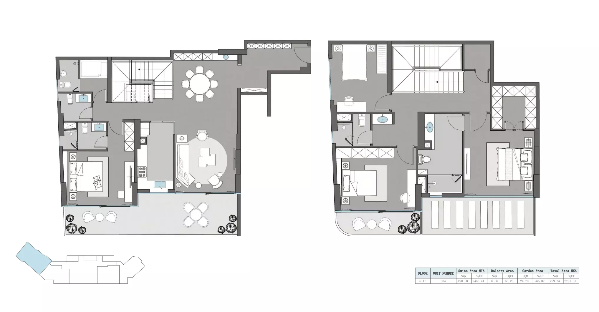 Unit floor plan image