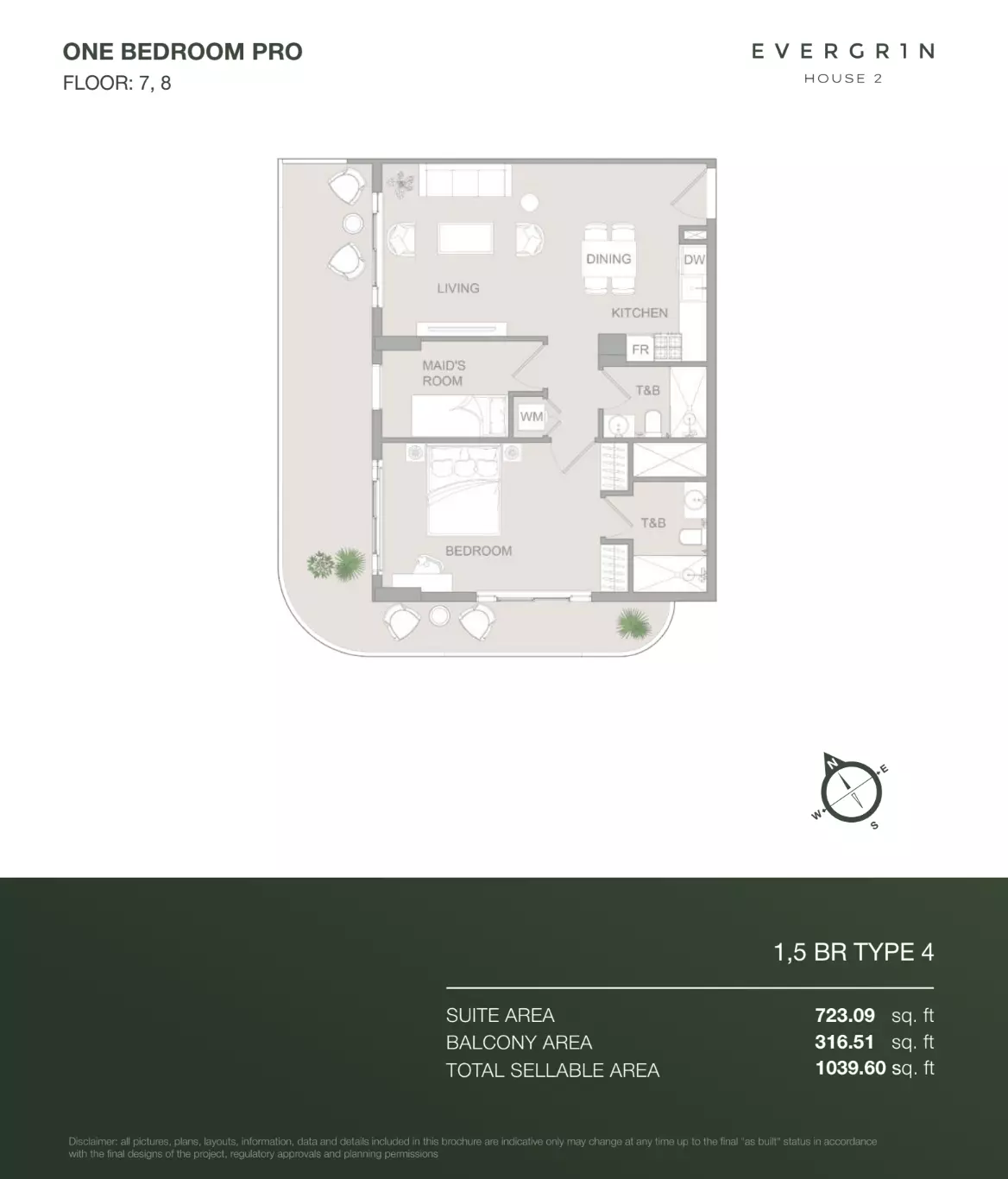 Unit floor plan image