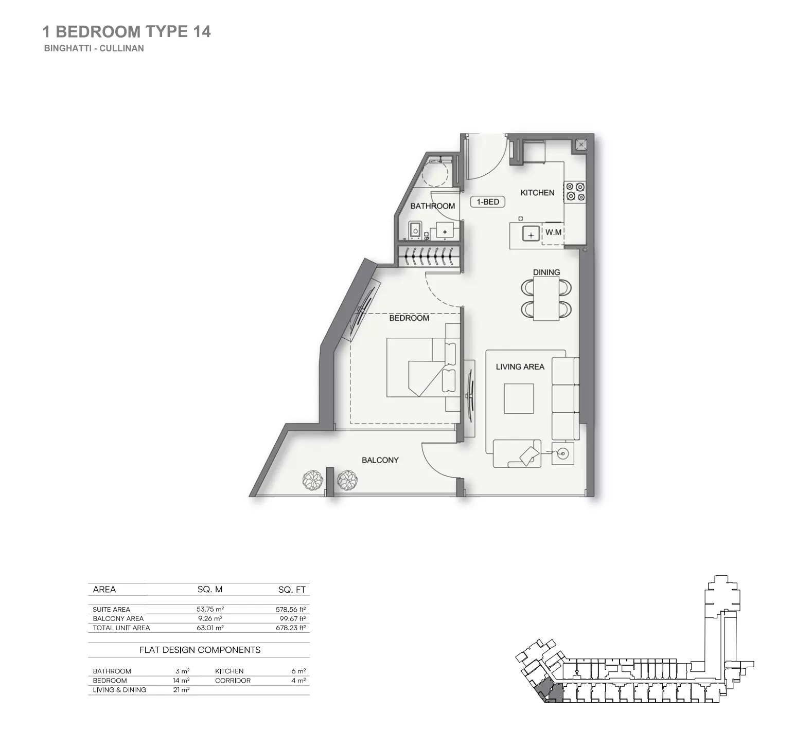 Unit floor plan image