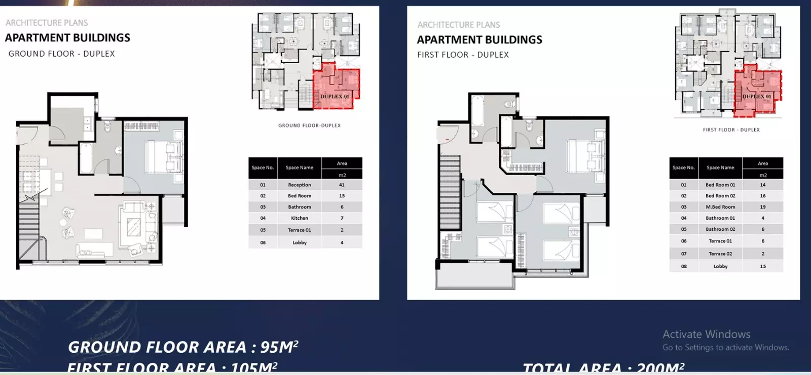 صورة مخطط ارضية الوحدة