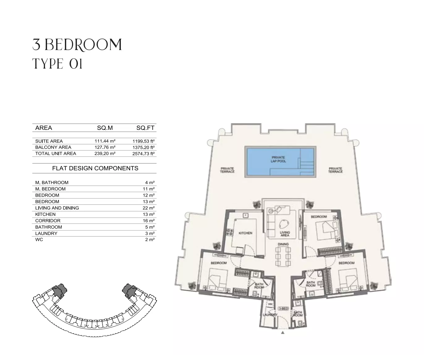 Unit floor plan image