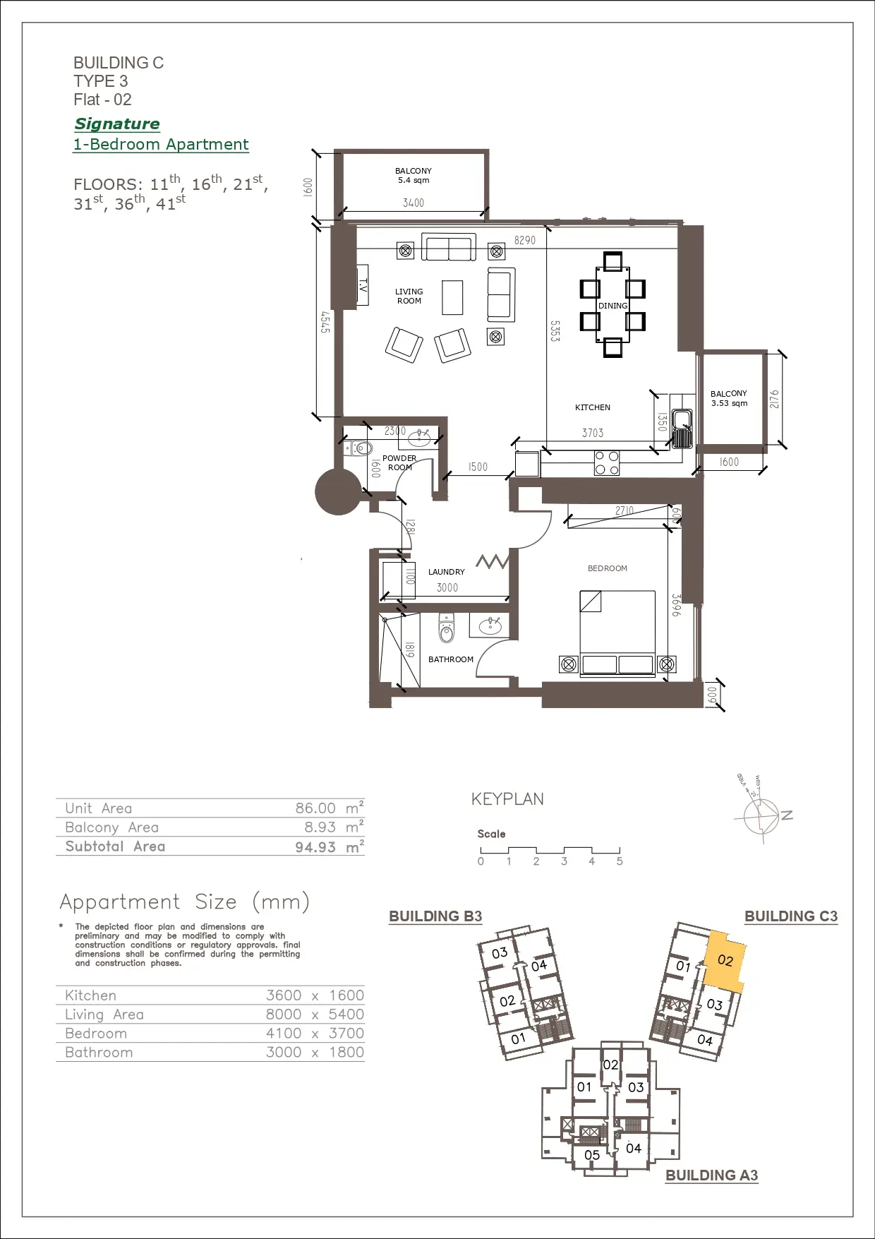 Unit floor plan image