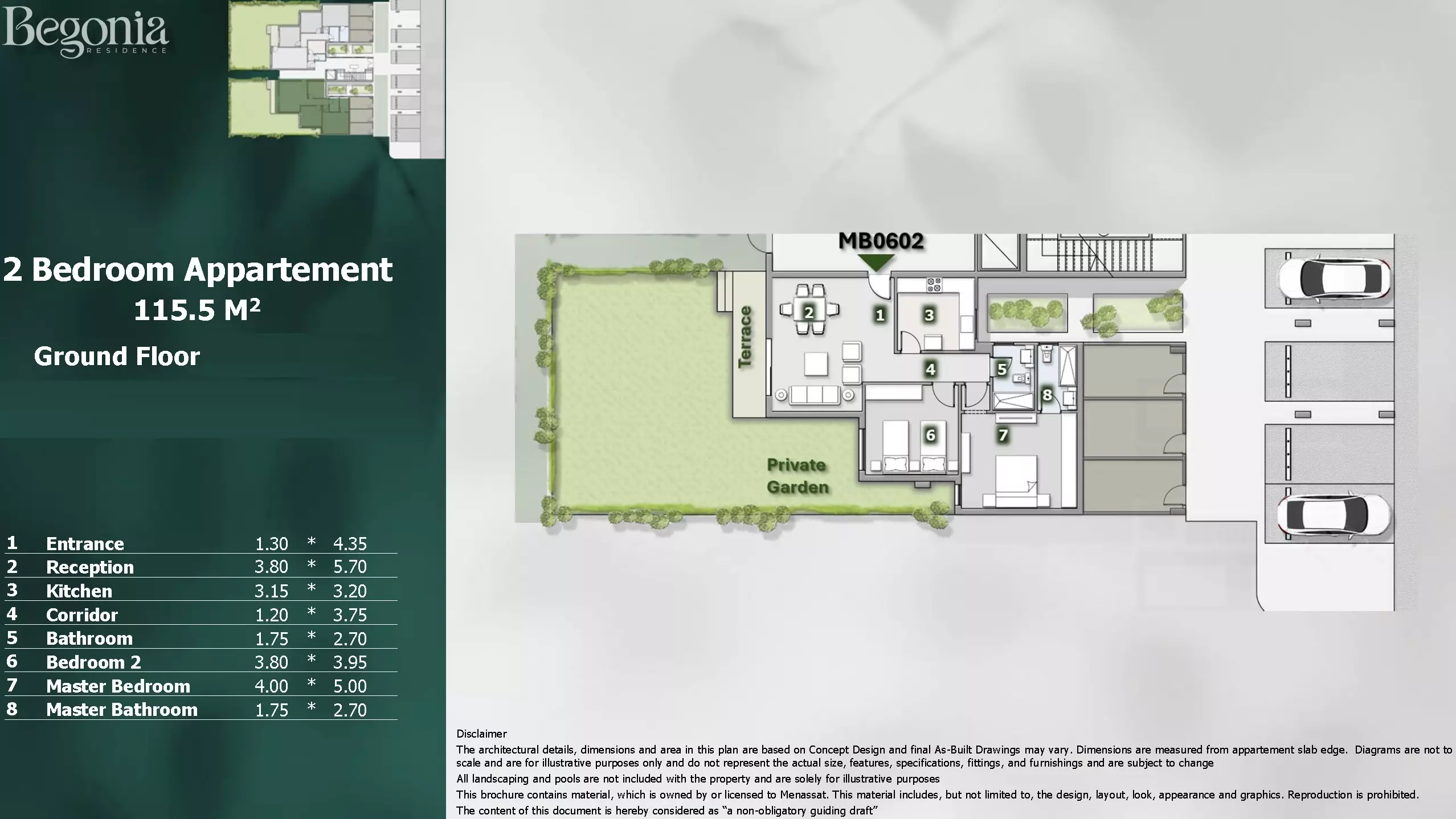 Unit floor plan image