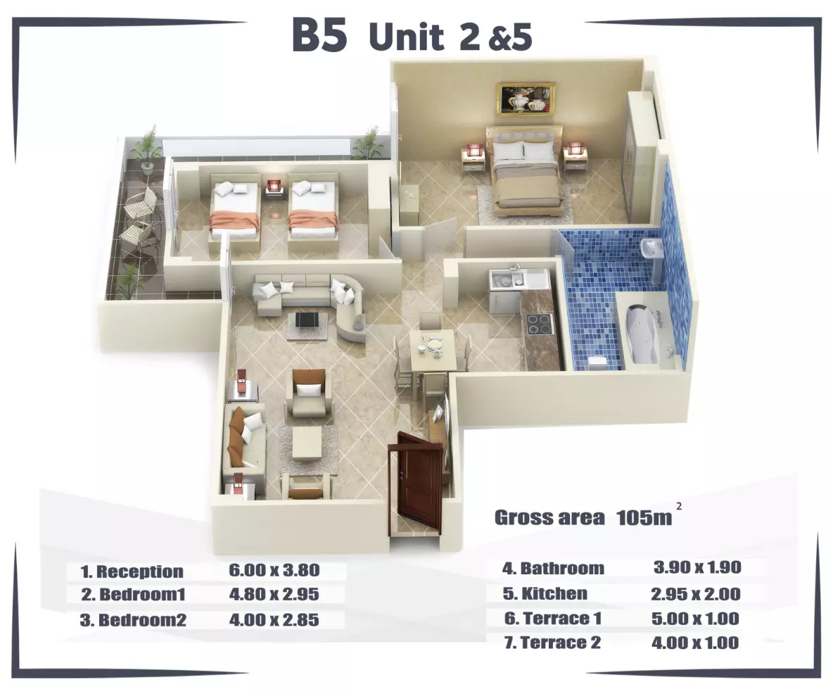 Unit floor plan image