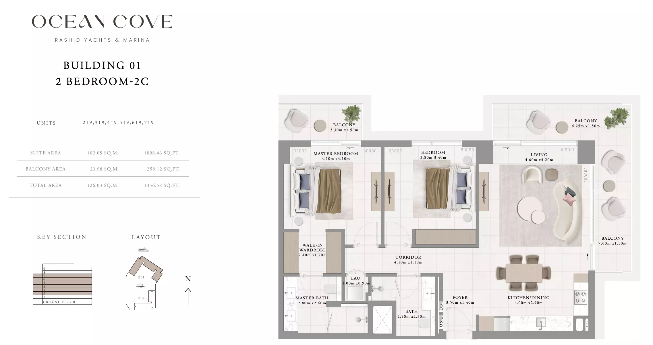 Unit floor plan image
