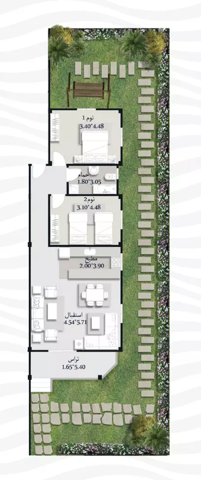Unit floor plan image