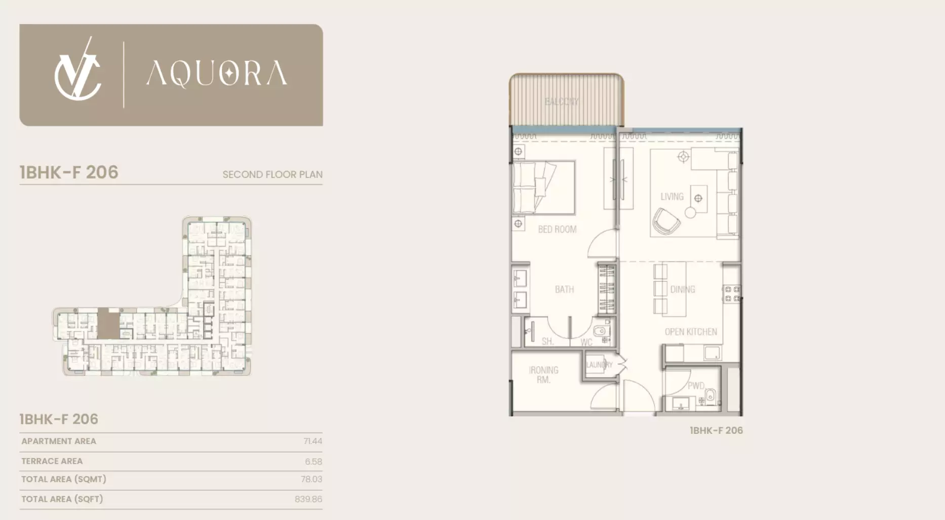 Unit floor plan image