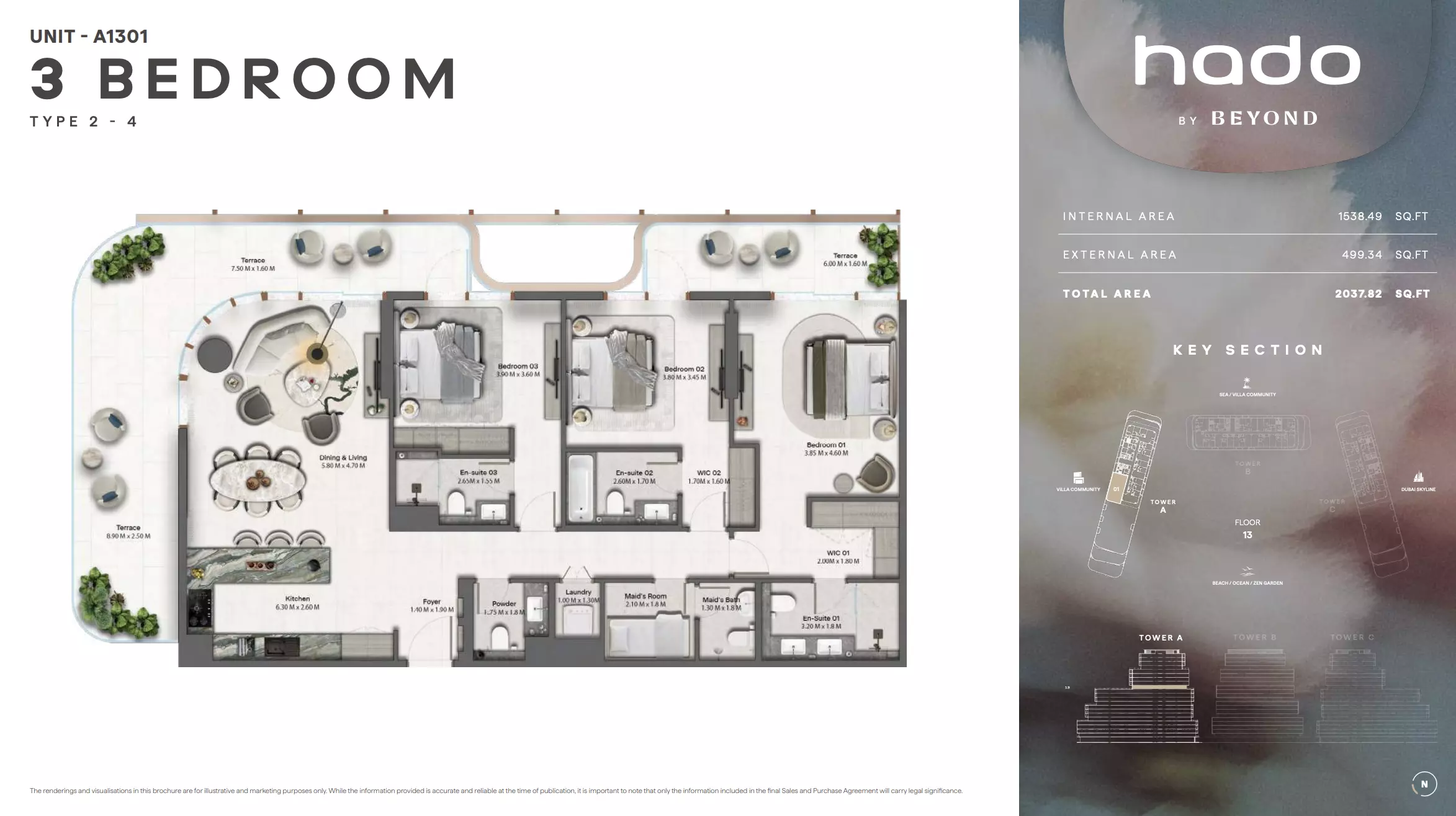 Unit floor plan image