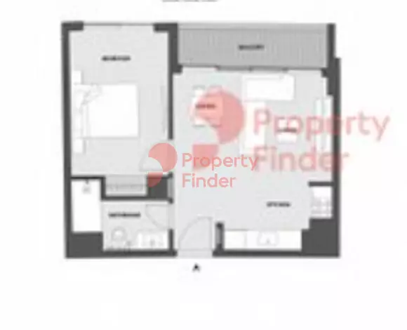 15 Northside Tower B Unit 112, First Floor, 1 bed
