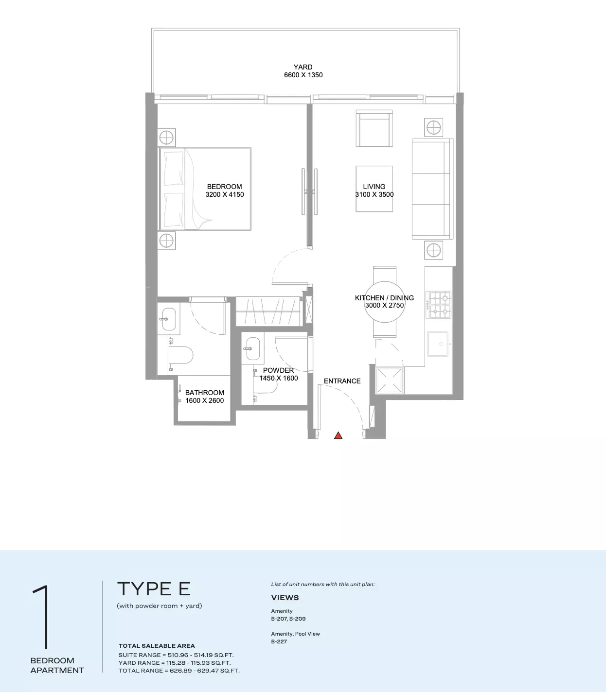 Unit floor plan image